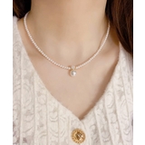 フェイクパールネックレスレディース 上品 | SUNSHINE CLOSET | 詳細画像1 