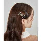 ヘアクリップ2個組リボンワニクリップミニ | SUNSHINE CLOSET | 詳細画像1 