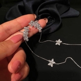 イヤーカフ付きピアス キラキラ 耳飾り | ANGELCLOSET | 詳細画像13