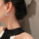 クリアピアス C型レディースフープピアス | SUNSHINE CLOSET | 詳細画像8