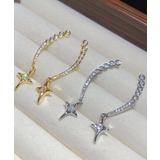 レディース 揺れる輝く星柄ビジューピアス 両耳セット | SUNSHINE CLOSET | 詳細画像9