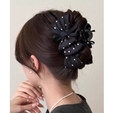 ヘアクリップドット柄リボンバンスクリップ | SUNSHINE CLOSET | 詳細画像4 