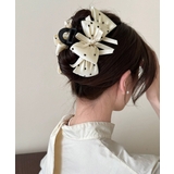 ヘアクリップドット柄リボンバンスクリップ | SUNSHINE CLOSET | 詳細画像8 