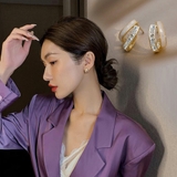 C型 スタッドピアス 上品 小ぶりピアス | SUNSHINE CLOSET | 詳細画像5