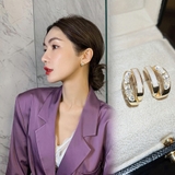 C型 スタッドピアス 上品 小ぶりピアス | SUNSHINE CLOSET | 詳細画像6