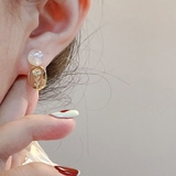 マーメイドパールピアス 韓国ハートピアス | SUNSHINE CLOSET | 詳細画像6 