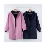 エプロンコート 裏起毛 ロング割烹着暖か | SUNSHINE CLOSET | 詳細画像19 