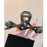 大人可愛いバンスクリップビーズ付き 変形クロスクリアクリップしっかりホールドまと… | SUNSHINE CLOSET | 詳細画像7