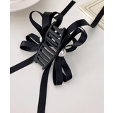 リボン バンスクリップ 上品ヘアクリップ | SUNSHINE CLOSET | 詳細画像13 