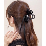 リボン バンスクリップ 上品ヘアクリップ | SUNSHINE CLOSET | 詳細画像2 