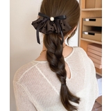 ドット柄 フリルリボン ヘアクリップ上品 | SUNSHINE CLOSET | 詳細画像5 