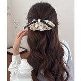 ドット柄 フリルリボン ヘアクリップ上品 | SUNSHINE CLOSET | 詳細画像6 