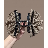 フリルリボン バンスクリップ ヒョウ柄 | SUNSHINE CLOSET | 詳細画像14 