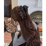 フリルリボン バンスクリップ ヒョウ柄 | SUNSHINE CLOSET | 詳細画像8 