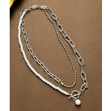 フェイクパールネックレス チョーカー韓流 | SUNSHINE CLOSET | 詳細画像4 