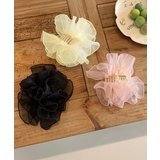 大人可愛いオーガンジーヘアクリップ 大ぶりクリップ ヘアアクセサリー | SUNSHINE CLOSET | 詳細画像10 