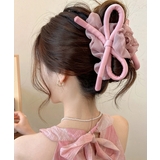 リボンヘアクリップ大きめ バンスクリップ | SUNSHINE CLOSET | 詳細画像13 