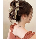 リボンヘアクリップ大きめ バンスクリップ | SUNSHINE CLOSET | 詳細画像3 