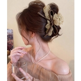 リボンヘアクリップ大きめ バンスクリップ | SUNSHINE CLOSET | 詳細画像4 