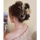 リボンヘアクリップ大きめ バンスクリップ | SUNSHINE CLOSET | 詳細画像5 