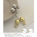 メタルボールピアス きれいめ 一粒ピアス | SUNSHINE CLOSET | 詳細画像4 