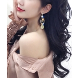 しずく型ピアス大ぶり 揺れるビーズピアス | SUNSHINE CLOSET | 詳細画像4 