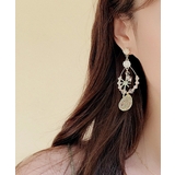 しずく型ピアス大ぶり 揺れるビーズピアス | SUNSHINE CLOSET | 詳細画像5 