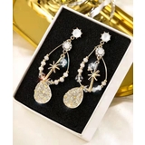 しずく型ピアス大ぶり 揺れるビーズピアス | SUNSHINE CLOSET | 詳細画像6 