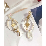 しずく型ピアス大ぶり 揺れるビーズピアス | SUNSHINE CLOSET | 詳細画像7 