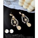 しずく型ピアス大ぶり 揺れるビーズピアス | SUNSHINE CLOSET | 詳細画像9 