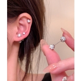 ラインストーン ネジ式ピアス 3点セット | SUNSHINE CLOSET | 詳細画像1 