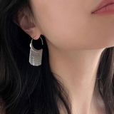 タッセルフープピアス メタルピアス | SUNSHINE CLOSET | 詳細画像5 