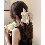 ヘアクリップ 大きめ レディース リボン | SUNSHINE CLOSET | 詳細画像5 