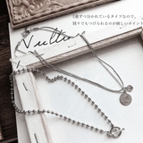 2連ネックレス レディース 韓国 首飾り | SUNSHINE CLOSET | 詳細画像2