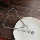 2連ネックレス レディース 韓国 首飾り | SUNSHINE CLOSET | 詳細画像3