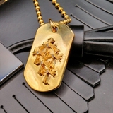 ネックレス メンズファッション 5ファイブクロスプレートチャーム | Anna Mu JAPAN | 詳細画像2 