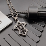 ネックレス メンズファッション 百合の紋章チャーム | Anna Mu JAPAN | 詳細画像4 