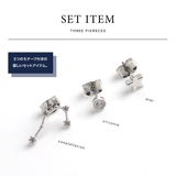 十二星座 ピアス ジルコニア | aquagarage | 詳細画像3