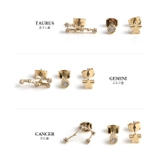十二星座 ピアス ジルコニア | aquagarage | 詳細画像5