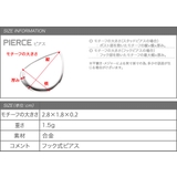 ドロップループピアス レディース ゴールド シルバー ワンサイズ | aquagarage | 詳細画像7