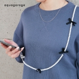 パールリボンストラップ レディース パール | aquagarage | 詳細画像1