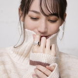 Mシルバー | リング 指輪 アルファベット | aquagarage