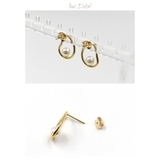 ピアス 変形サークルピアス レディース | aquagarage | 詳細画像5