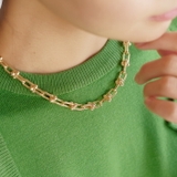 さりげなく個性的なチェーンが目を引く!チャンキーボールネックレス | aquagarage | 詳細画像9