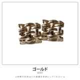 耳元を華やかに彩る!編み込みメタルモチーフピアス | aquagarage | 詳細画像3
