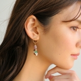 耳元に涼しげなアクセント!アクリルビーズピアス/イヤリング | aquagarage | 詳細画像2