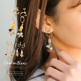 耳元に涼しげなアクセント!アクリルビーズピアス/イヤリング | aquagarage | 詳細画像1