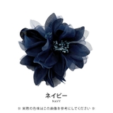 ふわりと開いた花が上品な雰囲気に。フラワーモチーフコサージュ | aquagarage | 詳細画像4
