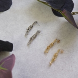 存在感を放つチャンキーボールのUリンクチェーンピアス | aquagarage | 詳細画像14