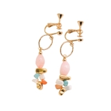 ピンク | 耳元に涼しげなアクセント!アクリルビーズピアス/イヤリング | aquagarage